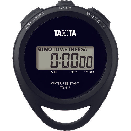 TANITA Stopwatch TD417BK TD-417-BK 1 piece