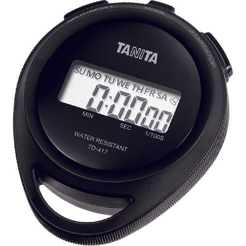 TANITA Stopwatch TD417BK TD-417-BK 1 piece
