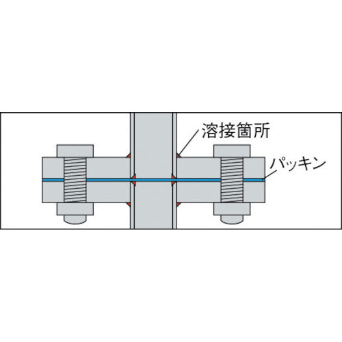 ｉｎｏｃ　さし込み溶接フランジ　ＳＵＳ３０４　ＦＦ　５Ｋ　１５Ａ　304FF5K15A　1 個