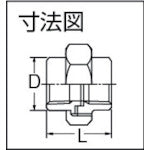 ｉｎｏｃ　ユニオン（ガスケット）　６Ａ　304U6A　1 個