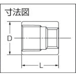 ｉｎｏｃ　異径ソケット（テーパ）　304RS8AX6A　1 個