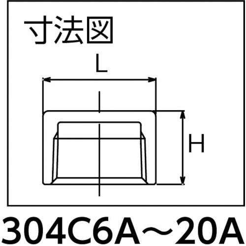 ｉｎｏｃ　キャップ　ＳＵＳ３０４　Ｃ　６Ａ　304C6A　1 個