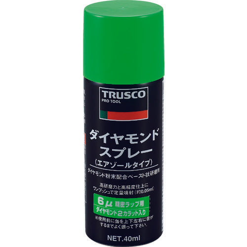 TRUSCO Diamond Spray 6 microns 40ml DM40SP-6 1 bottle