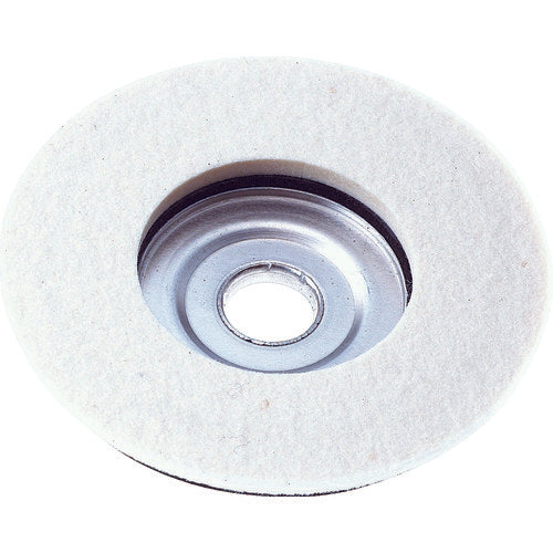 TRUSCO Felt Disc Φ100 for Wiping 5 Pieces FD100 1 Box