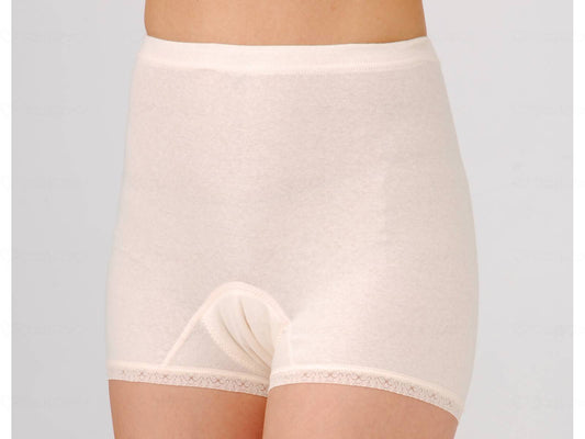 Ogran Japan Caron Absorbent Bloomers (Stretchy Fit Type) Peach LL