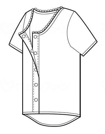 오그란 재팬 넉크식 난타치 속옷 여성용(3분) M