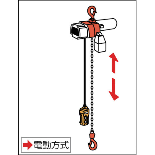 ＫＩＴＯ　電気チェーンブロック　キトーセレクト　１速形　１００ｋｇ×３ｍ　ED10S　1 台