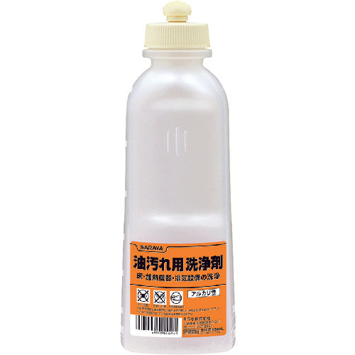 사라야 약액 전용 리필 용기 스퀴즈 병유 더러움용 세정제 공통용 600ml 52212