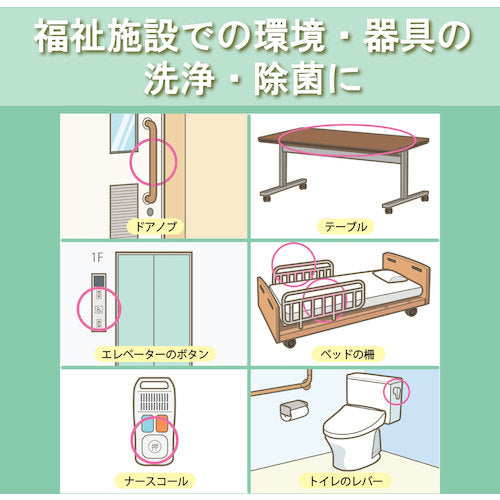Saraya Cleaning and Disinfecting Agent Saposte 5L 41587 1 piece