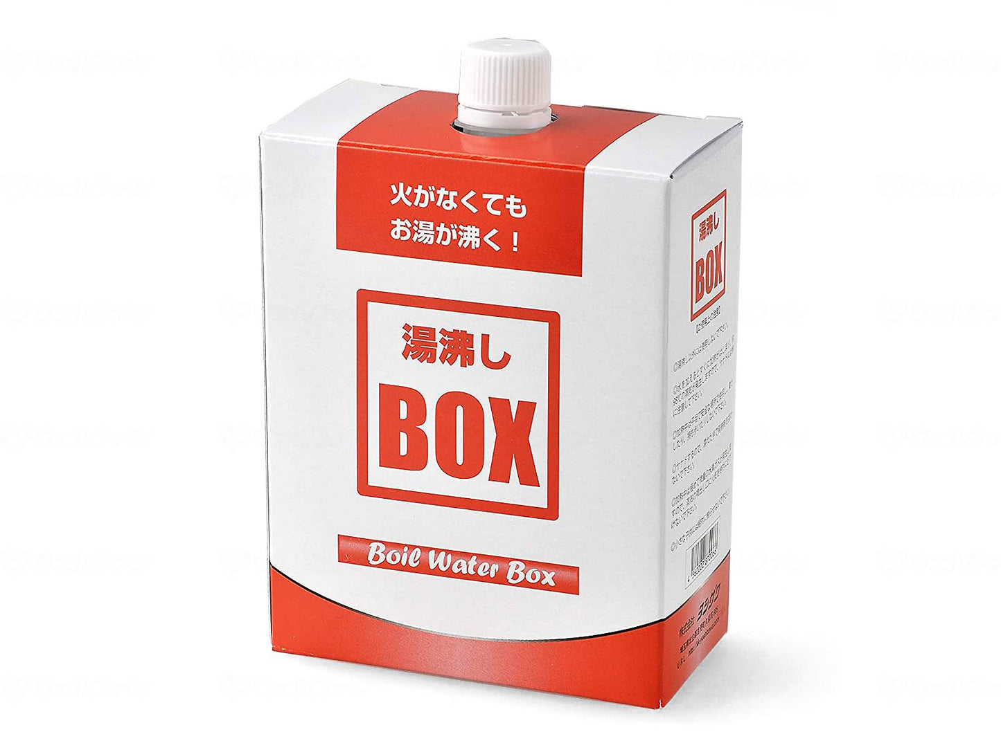 角利産業湯沸しBOX(発熱剤3個入) ｹｰｽ