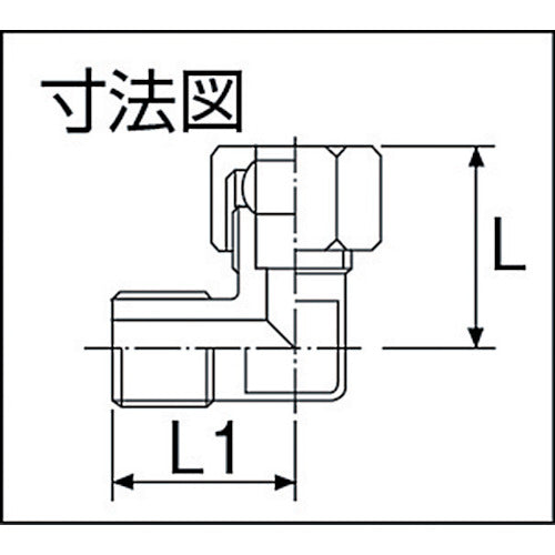 ＡＳＯＨ　リングエルボ　ＰＴ１／８ＸΦ４　RL-1104　1 個