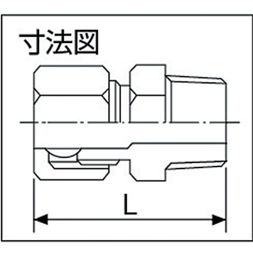 ＡＳＯＨ　リングジョイント　ＰＴ１／８ＸΦ４　RS-1104　1 個