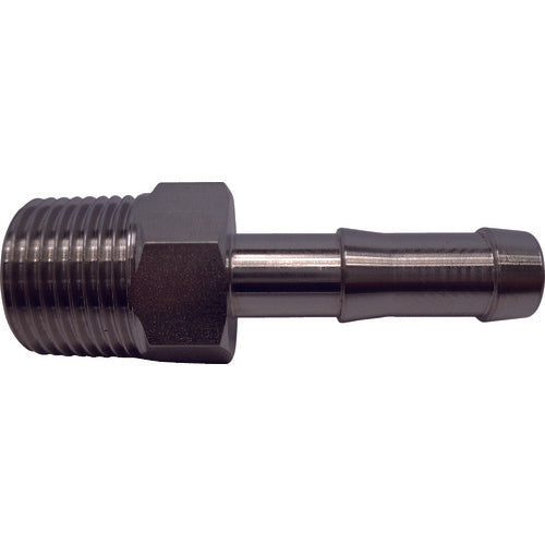 ハッコウ　柔軟フッ素チューブ専用継手（ニップルタイプ）　９φ用　FTS-9　1 個