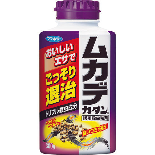 フマキラー　ムカデ用ベイト剤ムカデカダン誘引殺虫粒剤　440966　1 個