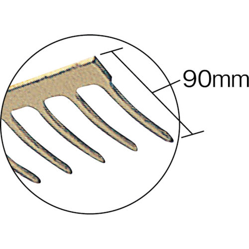 トンボ　スチールレーキ１２本爪　SR12　1 本