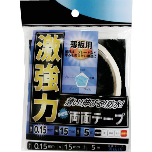 WAKI 격강력 양면 박판용 15MM×5M WKG014 1개