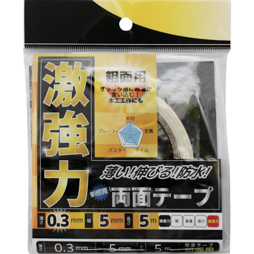 WAKI 격강력 양면 테이프 조면용 5MM×5M WKG002 1개