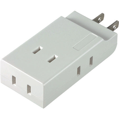 ＥＬＰＡ　コンパクトタップ４個口　A-CT004B(W)　1 個