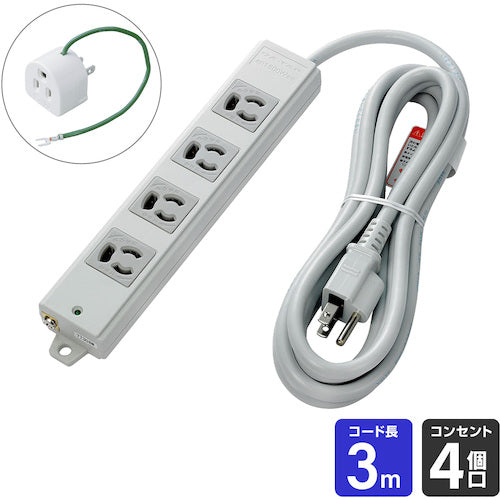 ＥＬＰＡ　事務所向けタップ　４個口　OAT-JP43H　1 個