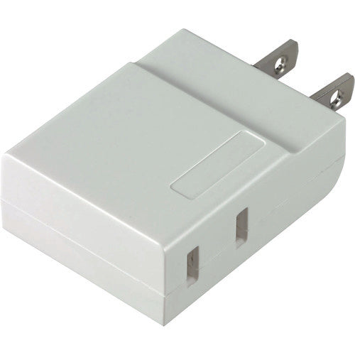 ＥＬＰＡ　コンパクトタップ２個口　A-CT002B(W)　1 個