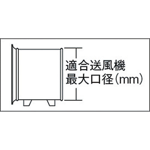 ＴＲＵＳＣＯ　フレキシブルダクト　Φ２３０Ｘ長さ５ｍ　RFD-230S　1 本