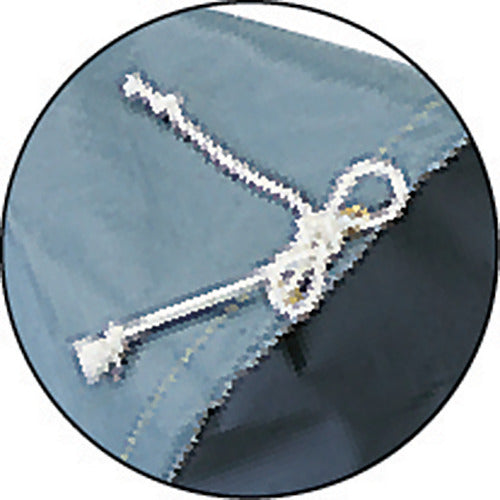 ＴＲＵＳＣＯ　フレキシブルダクト不燃型　Φ２００Ｘ長さ５ｍ　RFD-200G　1 本