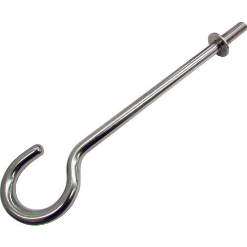 Mizumoto Stainless Steel Long Suspension Hook, Wire Diameter 9mm, Length 217mm, LQH-10, 1 pc