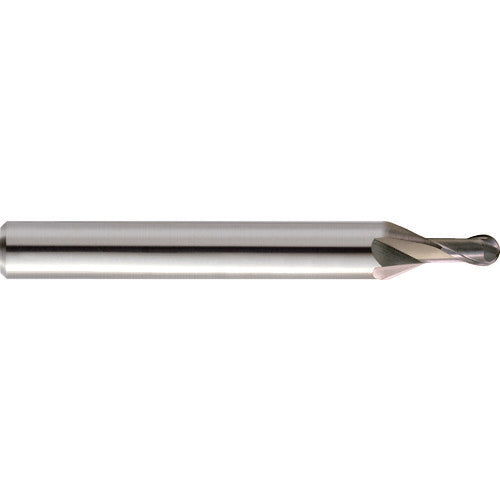 UNION TOOL HMG Coated 2-Blade High Hardness Machining Ball R0.4 x Blade Length 1.2 x Total Length 50 x Shank Diameter 4 HGB2008-0120 1 Piece