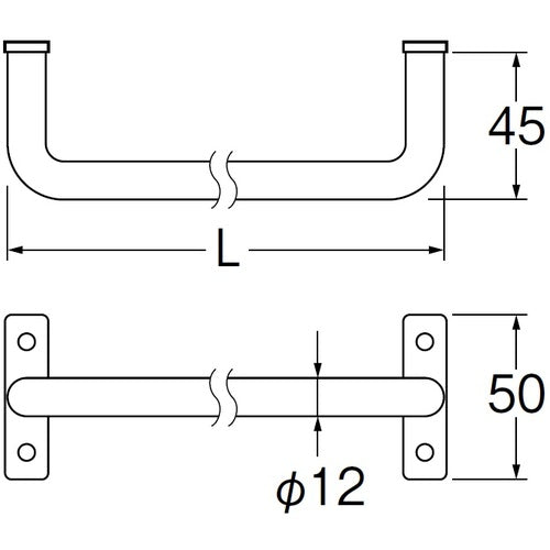 ＳＡＮＥＩ　アイアンバー　W5717-610-W　1 個