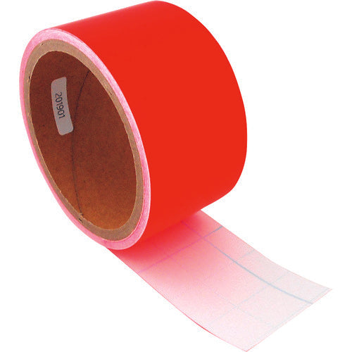 WAKI fluorescent tape 50mm x 3m red AHW029 1 piece