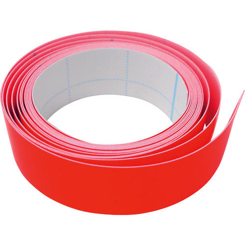 WAKI fluorescent tape 18mm x 2m red AHW023 1 piece