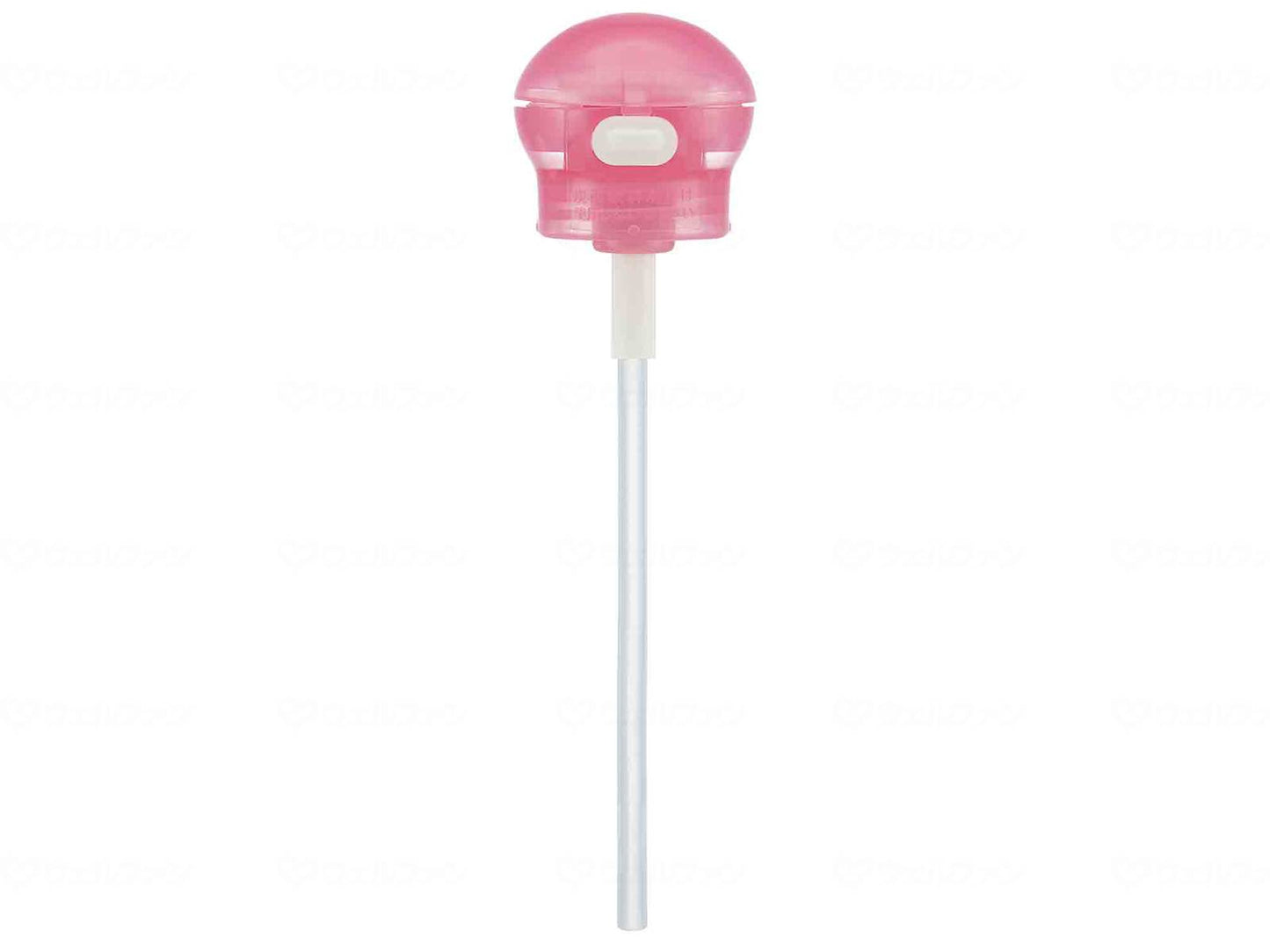 Skater Pet Bottle Straw Hopper Cap Pink