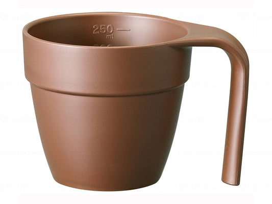 Skater stacking mug cup brown