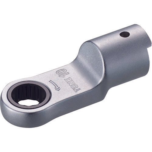 TONE Torque Wrench Replacement Head Interchangeable Torque Wrench Ratchet Box Head Total Length 56.5mm 10DRM-10 1 pc