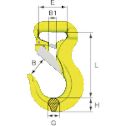 ＭＡＲＴＥＣ　ソフトスリング用ＲＨフック　RH-2-10　1 個