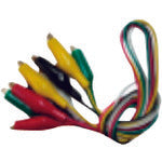 Teishin Test Lead with Fuse Holder (Shield Clip L on Both Ends) TLA-91 1 Pack