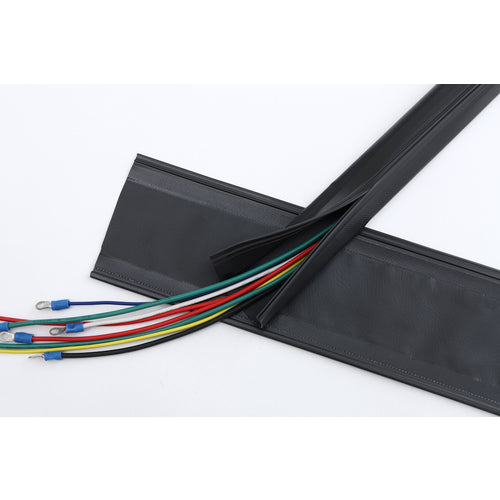 TRUSCO Wire Protection Binding Tube Zipper Type 100Φ10m GPJ-100-10-R2 1 Roll