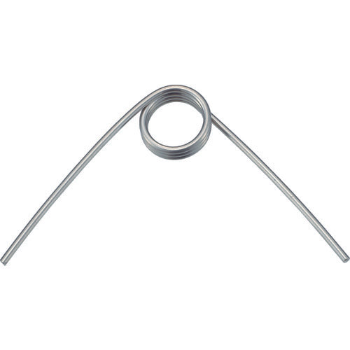 TRUSCO Torsion Spring Stainless Steel D12 x d1.6 x L48 90° 4 turns 2 pieces Left-handed TS-33103LA 1 PK