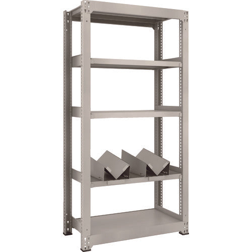 TRUSCO 18L Can Rack Steel Rack M3 Medium-Duty Shelf W900 x D471 x H1800 5 Tiers Single Unit with 2 Can Holders M3-6355-KU2 1 Unit