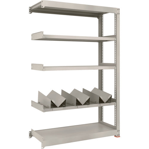 TRUSCO 일두캔 랙 스틸 랙 M3형 중량 선반 W1200×D471×H1800 5단 연결 캔수×3 부착 M3-6455-KU3B 1대