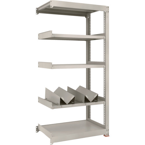 TRUSCCO 일두캔 랙 스틸 랙 M3형 중량 선반 W900×D571×H1800 5단 연결 캔수×2 부착 M3-6365-KU2B 1대