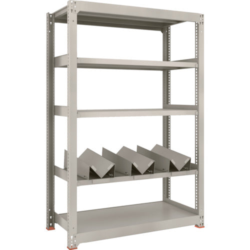 TRUSCO 일두캔 랙 스틸 랙 M3형 중량 선반 W1200×D571×H1800 5단 단품 캔수×3부착 M3-6465-KU3