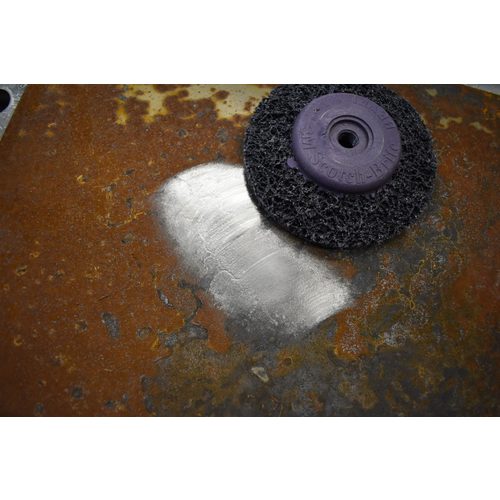 3M Scotch-Brite Bevel Purple for power tools, equivalent to #120, BEBERU PUR, 5 pieces