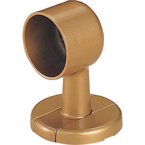 ＳＨＩＲＯＫＵＭＡ　手すり用接続金具　Ｃ形ブラケット直止　３５φ　ＡＧ　BR-605-35-AG　1 個