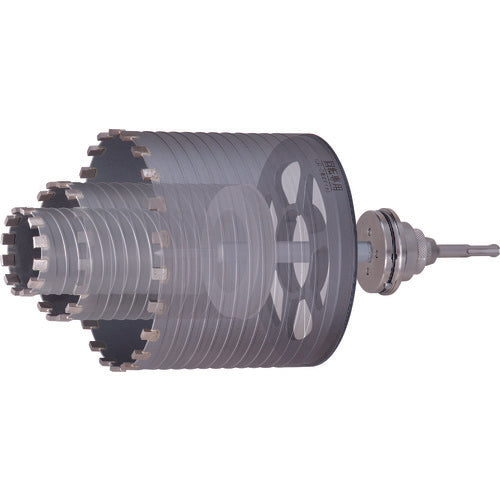 ＵＮＩＫＡ　多機能コアドリルＵＲ２１　乾式ダイヤ１１０ｍｍ　ボディ（替刃）のみ（ＵＲ−Ｌシャンク対応）　UR21-D110B　1 本