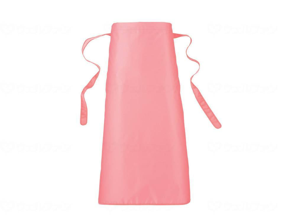 フットマーク入浴介護用エプロン　ハーフ ﾋﾟｰﾁ ﾌﾘｰ