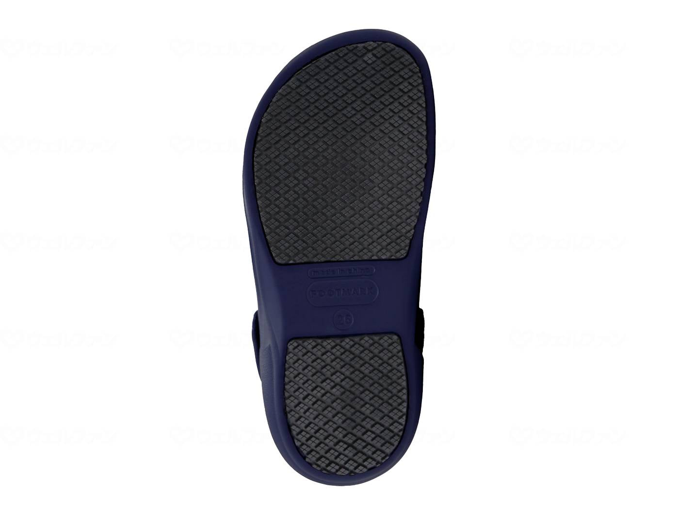Footmark Work Sandals Navy 24.0