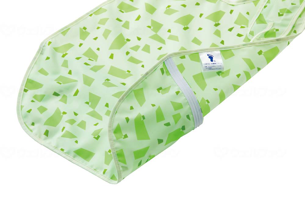 Footmark Spill-Free Meal Apron Lime Free