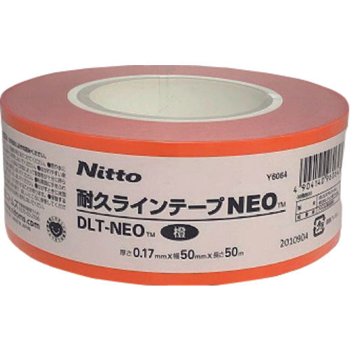 Nitto Heavy Duty Line Tape DLT-NEO 50x50 Orange Y6064 1 Roll