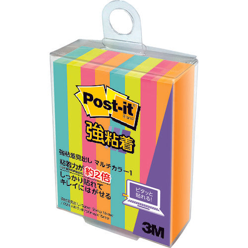 3M Post-it Strong Adhesive Header 50 x 15 mm Multicolor 1 700SS-MC-1 1 PK